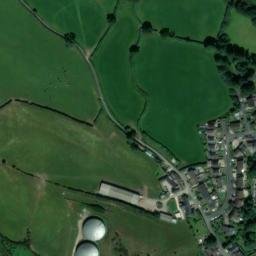 Satellite imagery of Llantrisant Castle, GB