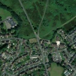 Satellite imagery of Llantrisant Castle, GB