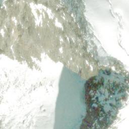 Satellite imagery of Hephaestus Peak, CA