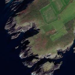 Satellite imagery of Dunowen Head, IE