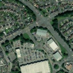 Satellite imagery of Llantrisant Castle, GB