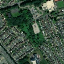 Satellite imagery of Llantrisant Castle, GB