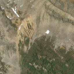 Satellite imagery of Whaleback Mountain, CA