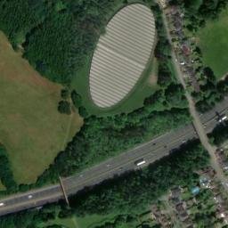 Satellite imagery of Twmpath Motte, GB