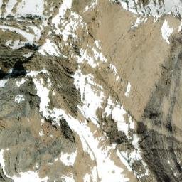 Satellite imagery of Amiskwi Peak, CA