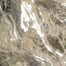 Satellite imagery of Amiskwi Peak, CA