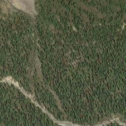 Satellite imagery of Whaleback Mountain, CA
