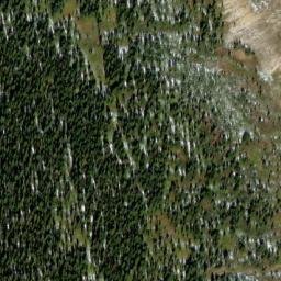 Satellite imagery of Skoki Mountain, CA