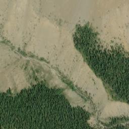 Satellite imagery of Otuskwan Peak, CA