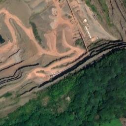 Satellite imagery of Morganstown Motte, GB