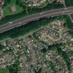 Satellite imagery of Morganstown Motte, GB