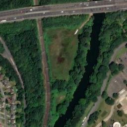 Satellite imagery of Morganstown Motte, GB