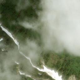 Satellite imagery of Bachelor Pass, CA