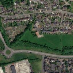 Satellite imagery of Coity Castle, GB