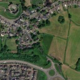 Satellite imagery of Coity Castle, GB
