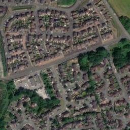 Satellite imagery of Coity Castle, GB