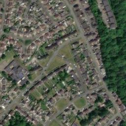 Satellite imagery of Newcastle Bridgend Castle, GB