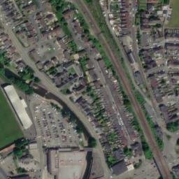 Satellite imagery of Newcastle Bridgend Castle, GB