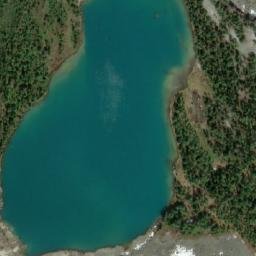 Satellite imagery of Ptarmigan Peak, CA