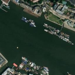 Satellite imagery of Tower of London, GB