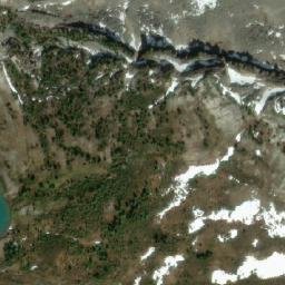 Satellite imagery of Ptarmigan Peak, CA