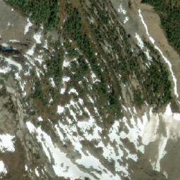 Satellite imagery of Deception Pass, CA