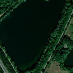 Satellite imagery of Coal tax plate;Coal tax post, GB