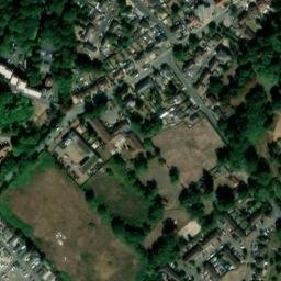 Satellite imagery of Coal tax plate;Coal tax post, GB