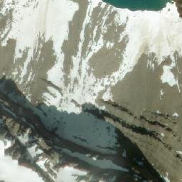 Satellite imagery of Ptarmigan Peak, CA