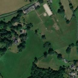 Satellite imagery of Ystradowen Motte, GB