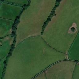 Satellite imagery of Ystradowen Motte, GB