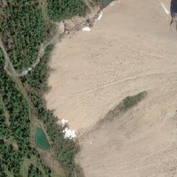 Satellite imagery of Tilted Mountain, CA