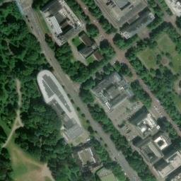 Satellite imagery of Cardiff Castle, GB