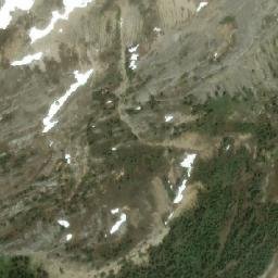Satellite imagery of Boulder Pass, CA