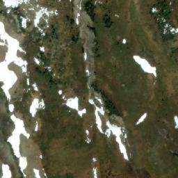 Satellite imagery of Brachiopod Mountain, CA