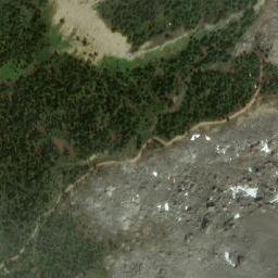 Satellite imagery of Boulder Pass, CA