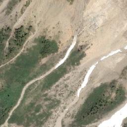 Satellite imagery of Lychnis Mountain, CA