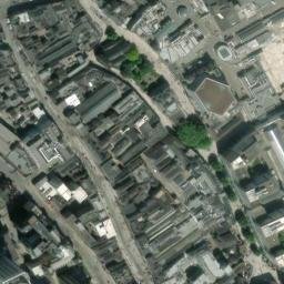 Satellite imagery of Cardiff Castle, GB