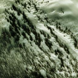 Satellite imagery of Sorcerer Pass, CA