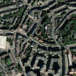 Satellite imagery of London County Council Boundary Marker, GB