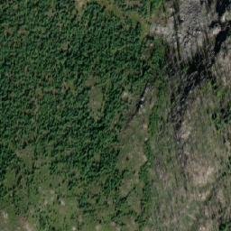 Satellite imagery of Gannett Mountain, CA