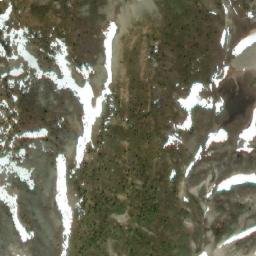 Satellite imagery of Anthozoan Mountain, CA