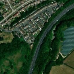 Satellite imagery of Caerau Castle, GB