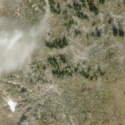 Satellite imagery of Baldy Mountain, CA