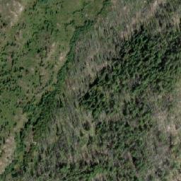 Satellite imagery of Gannett Mountain, CA