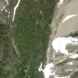 Satellite imagery of Anthozoan Mountain, CA