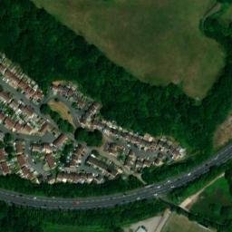 Satellite imagery of Caerau Castle, GB