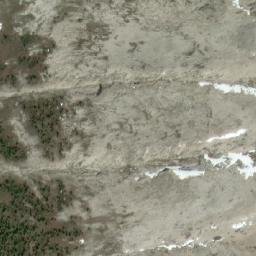 Satellite imagery of Anthozoan Mountain, CA