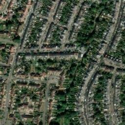 Satellite imagery of Isleworth and Twickenham Parish Border, GB