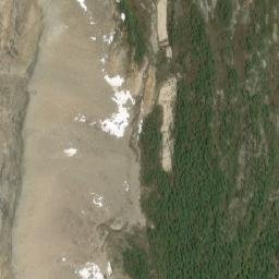 Satellite imagery of Paget Peak, CA
